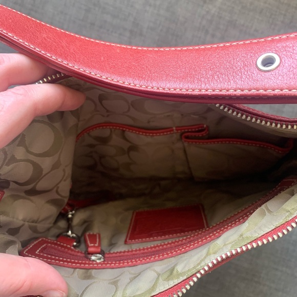 Leather Coach purse - Picture 3 of 3